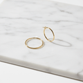 Cercei Aurii Minimaliști - VizoShop
