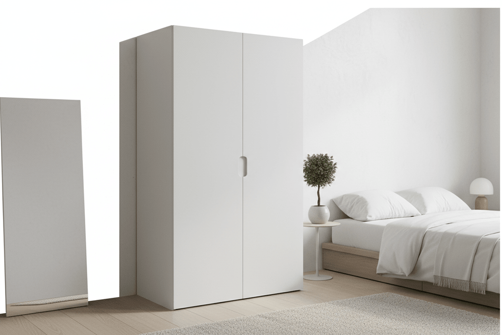 Dulap Compact cu 2 Uși – Ideal pentru Spații Mici - VizoShop