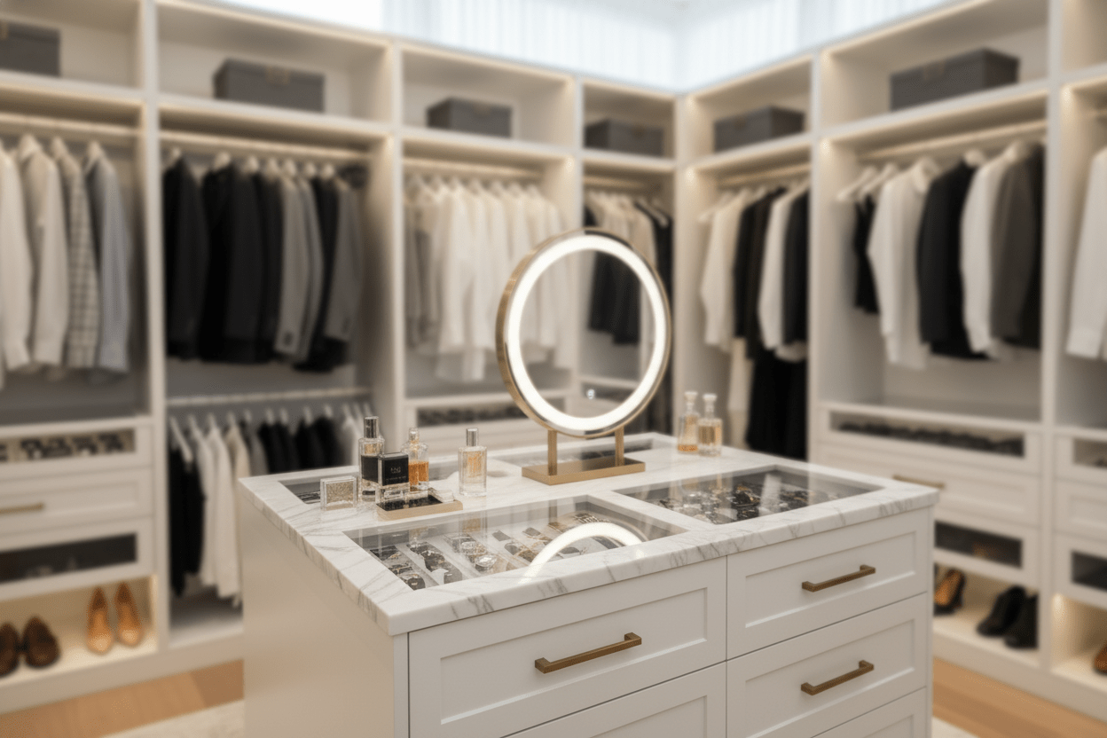 Sistem Walk - in Vestiar – Dressing Modular de Lux - VizoShop